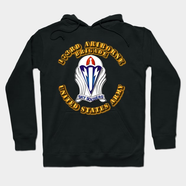 173rd Airborne Brigade - DUI Hoodie by twix123844